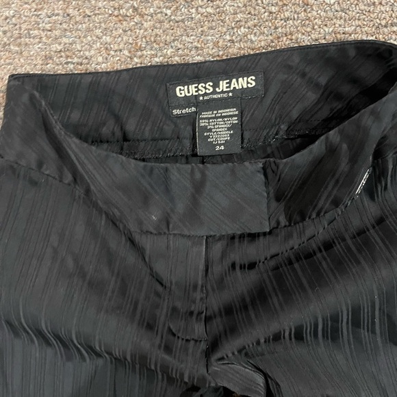 Guess jeans authentic black flare pants - Picture 2 of 3